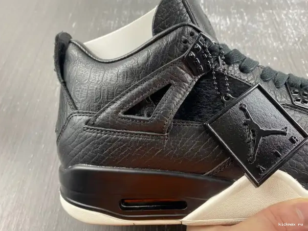 Rep MAX Jordan Pony 4 Black Retro Hair 819139-010 0605
